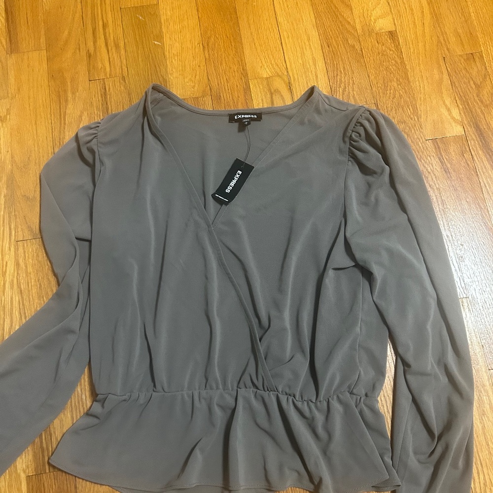 Peplum blouse
